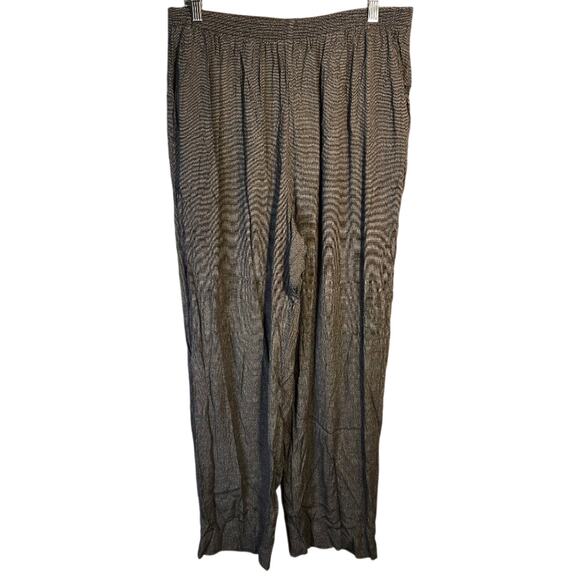 NWT 18W Alfred Dunner Brown/Gray Pull On Pants [0333] - Picture 1 of 9